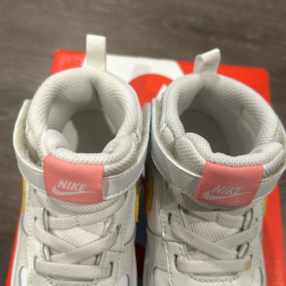 Nike Little Kids Court Borough Mid2 EasyOn (8c) - Picture 5 of 7